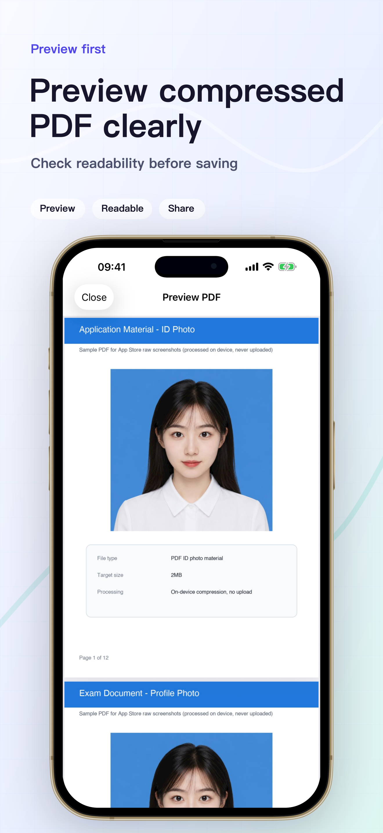 Instant PDF Preview & Share